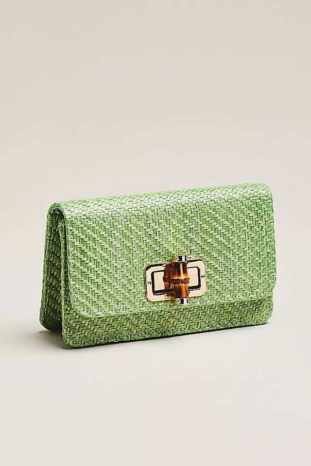 Lilly Raffia Clutch