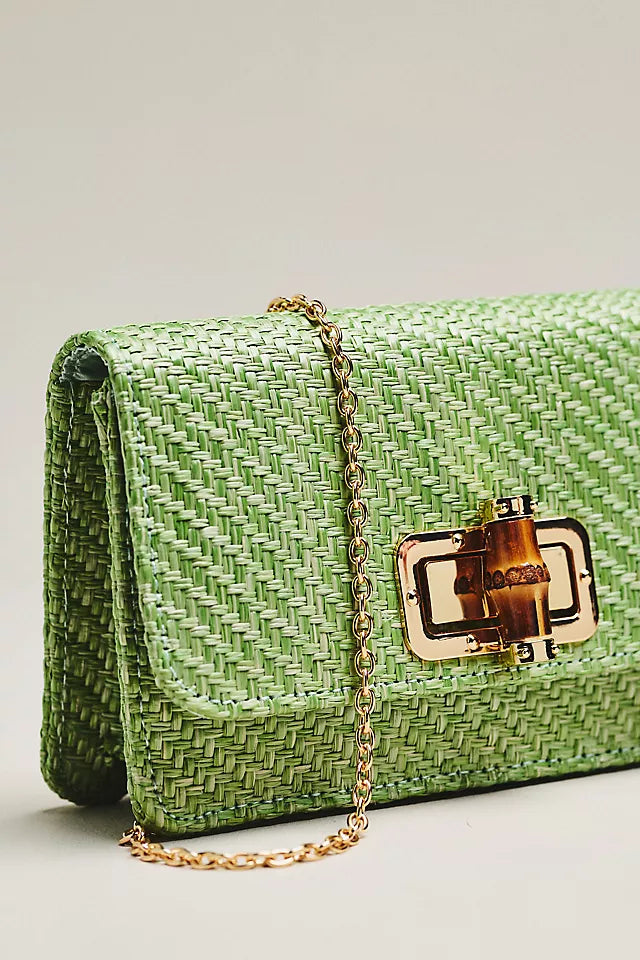 Lilly Raffia Clutch