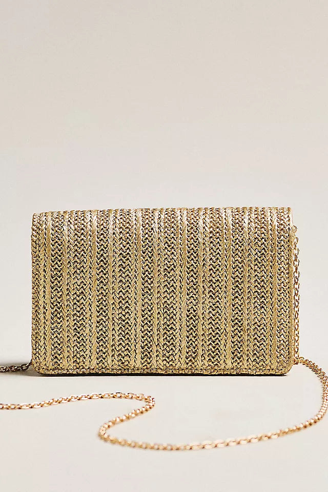 Lilly Raffia Clutch