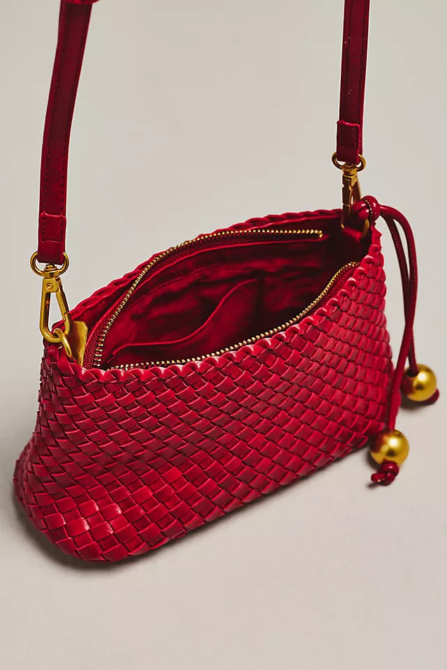 Calla Woven Crossbody Bag