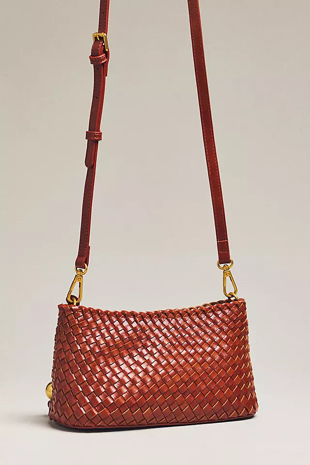 Calla Woven Crossbody Bag