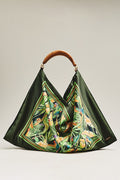 Farm Rio Satin Scarf Medium Bag
