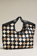 By Anthropologie Woven Carryall Hand Bag