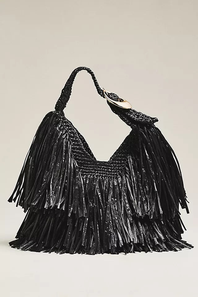 Fringe Hobo Bag