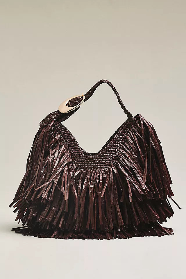 Fringe Hobo Bag