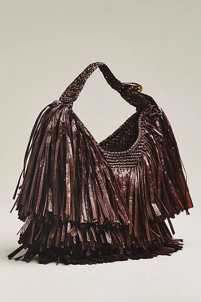 Fringe Hobo Bag