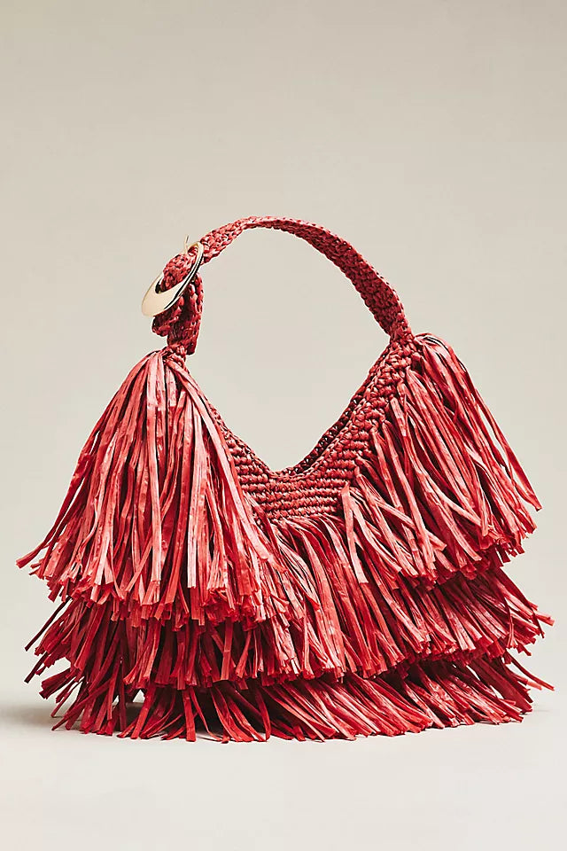 Fringe Hobo Bag