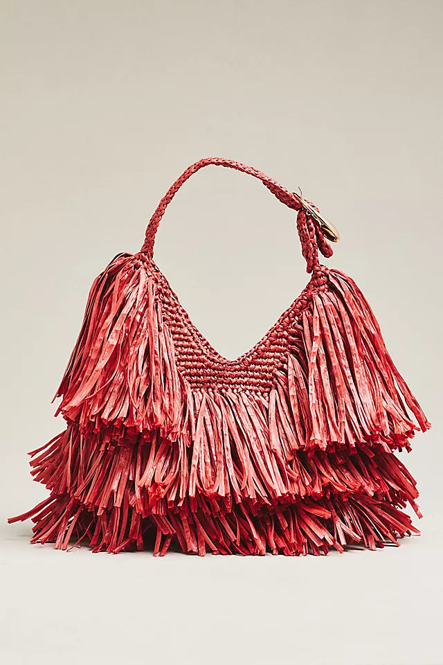 Fringe Hobo Bag