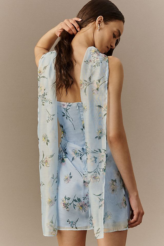 Katie May Roux Mini Dress Misty Blue