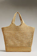 By Anthropologie Woven Slouchy Tote Bag