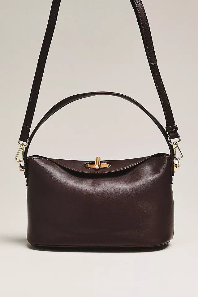 Vegan Leather Shoulder Bag