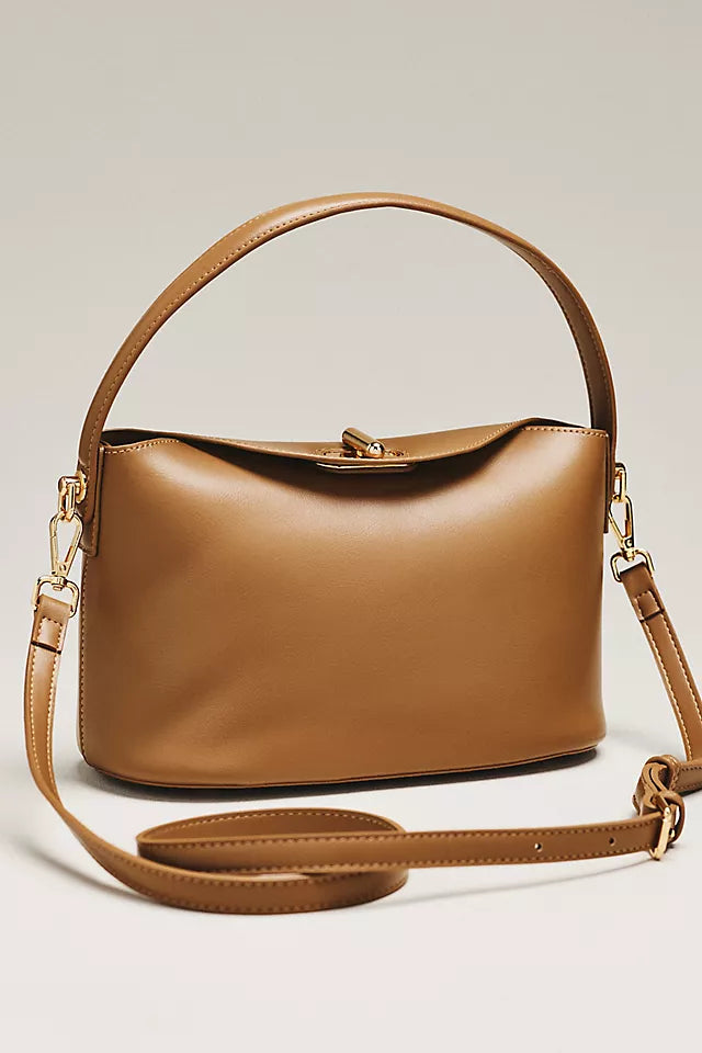 Vegan Leather Shoulder Bag