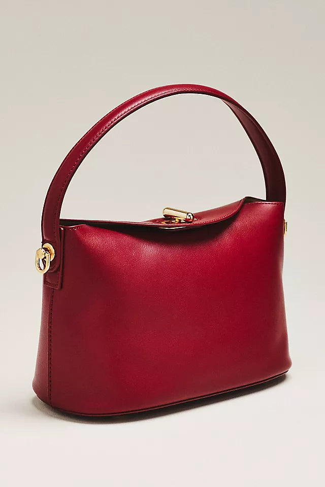 Vegan Leather Shoulder Bag