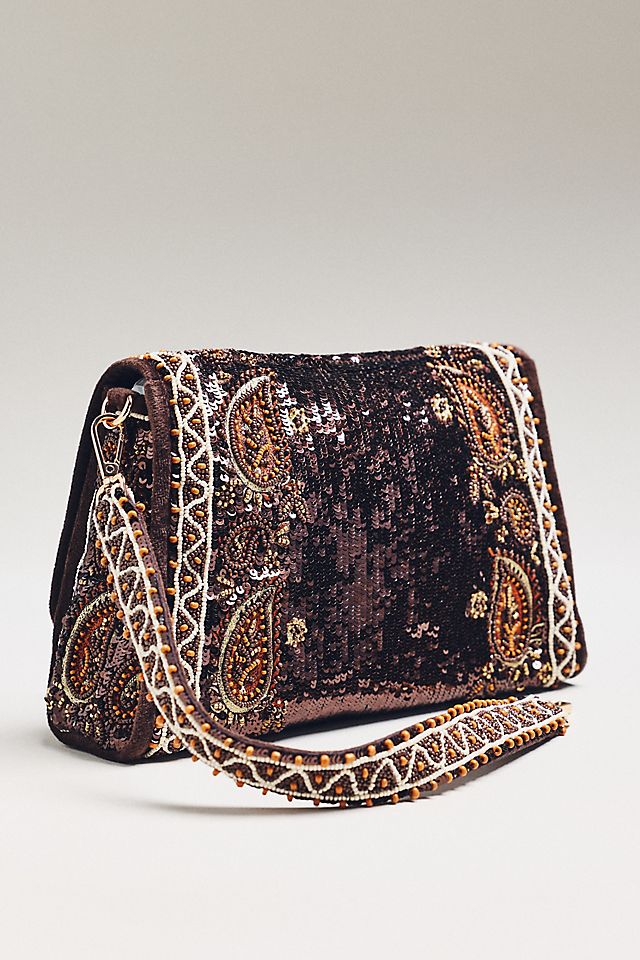 Maeve Audra Embellished Shoulder Bag