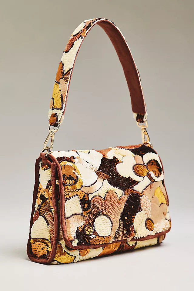 Embellished Shoulder Bag