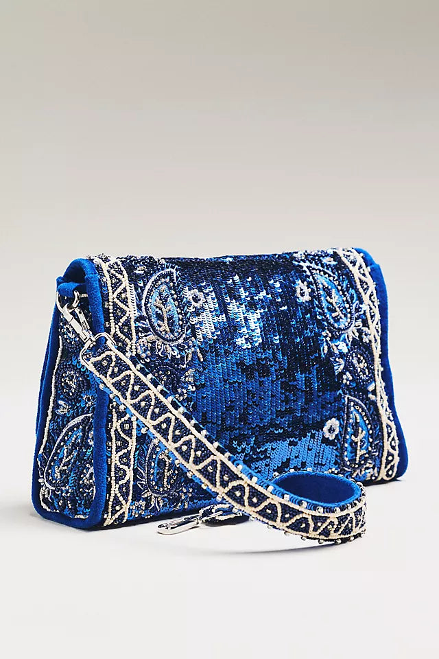 Embellished Shoulder Bag