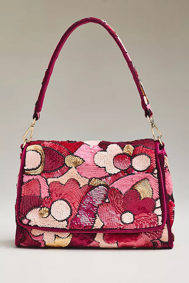 Embellished Shoulder Bag
