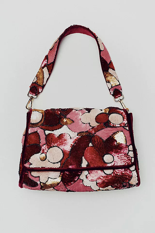 Embellished Shoulder Bag