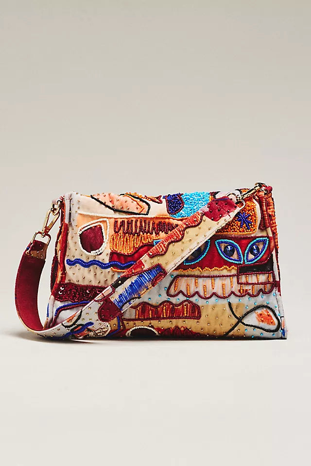 Embellished Shoulder Bag