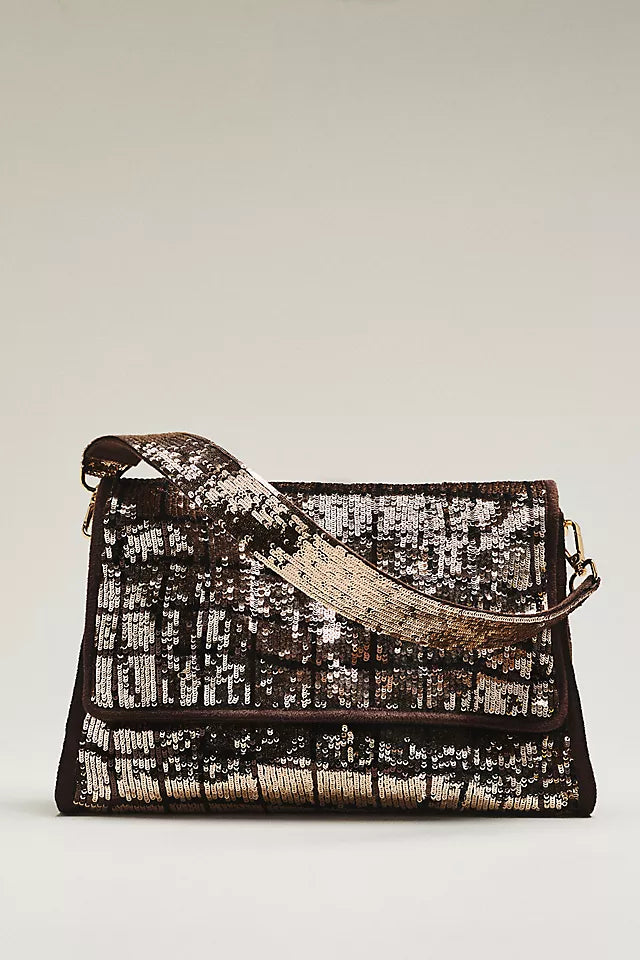 Embellished Shoulder Bag