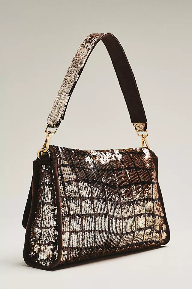 Embellished Shoulder Bag