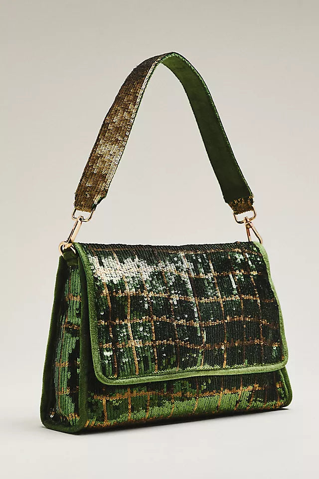 Embellished Shoulder Bag