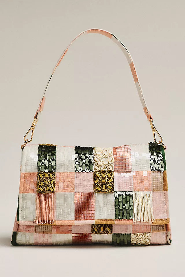 Embellished Shoulder Bag
