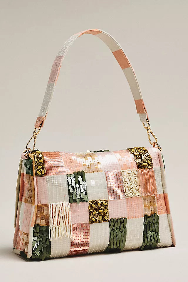 Embellished Shoulder Bag