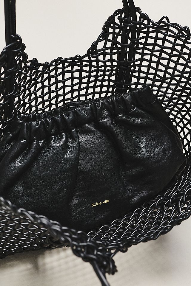 Dolce Vita Briza Perforated Tote Bag