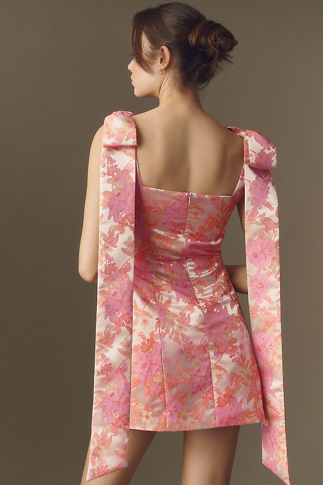 ELLIATT Alexia Mini Dress Pink Floral