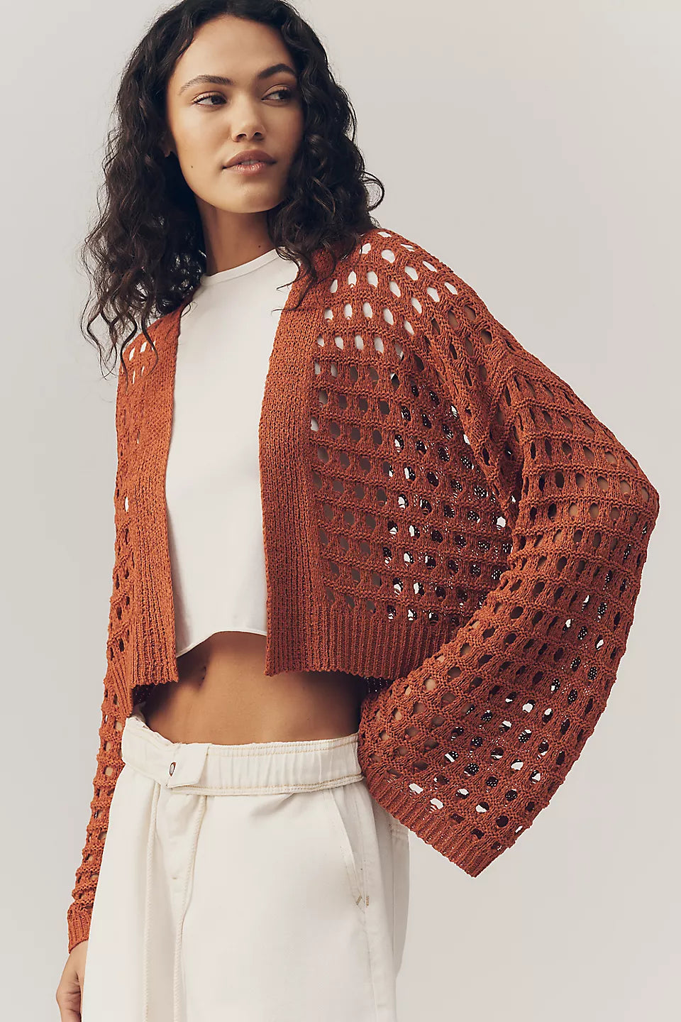 Crochet Cardigan Cream