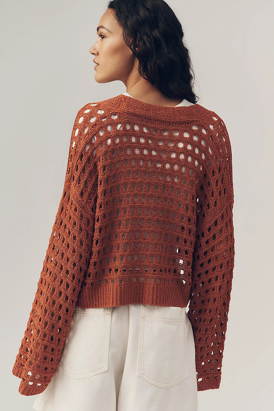 Crochet Cardigan Cream