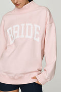 By Anthropologie Weddings Bride Mockneck Sweatshirt