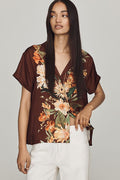 By Anthropologie Brenna Short-Sleeve Buttondown Shirt