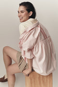Maeve Mabel Boxy Oxford Shirt