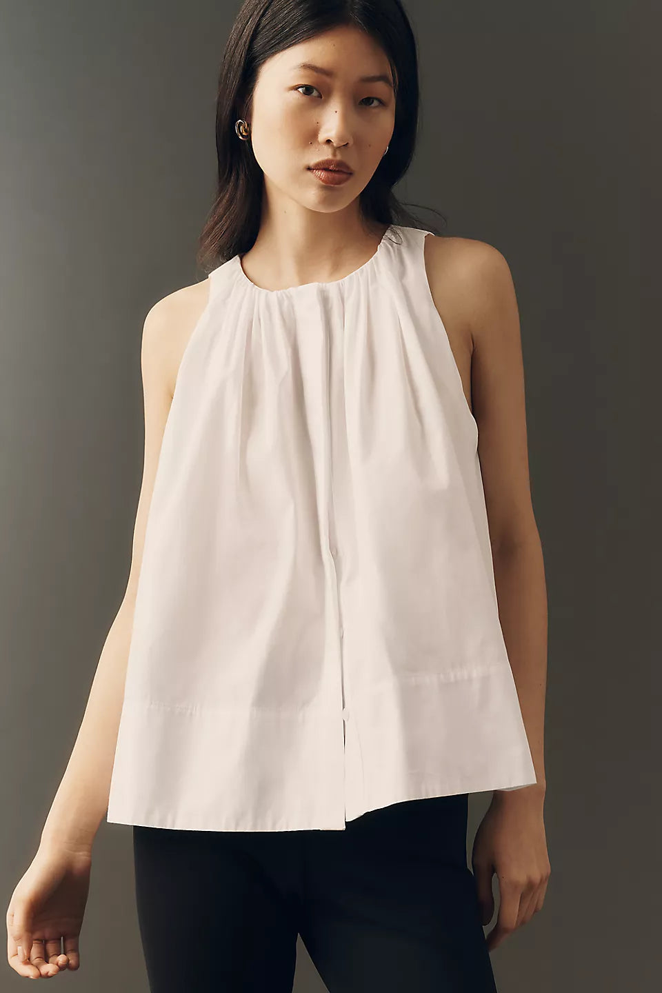 100% Cotton Sleeveless Swing Top