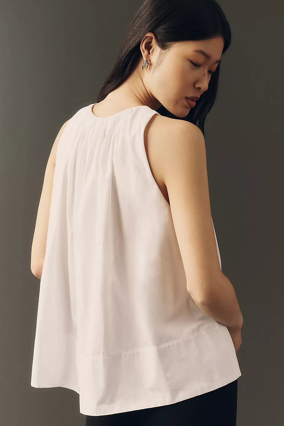100% Cotton Sleeveless Swing Top