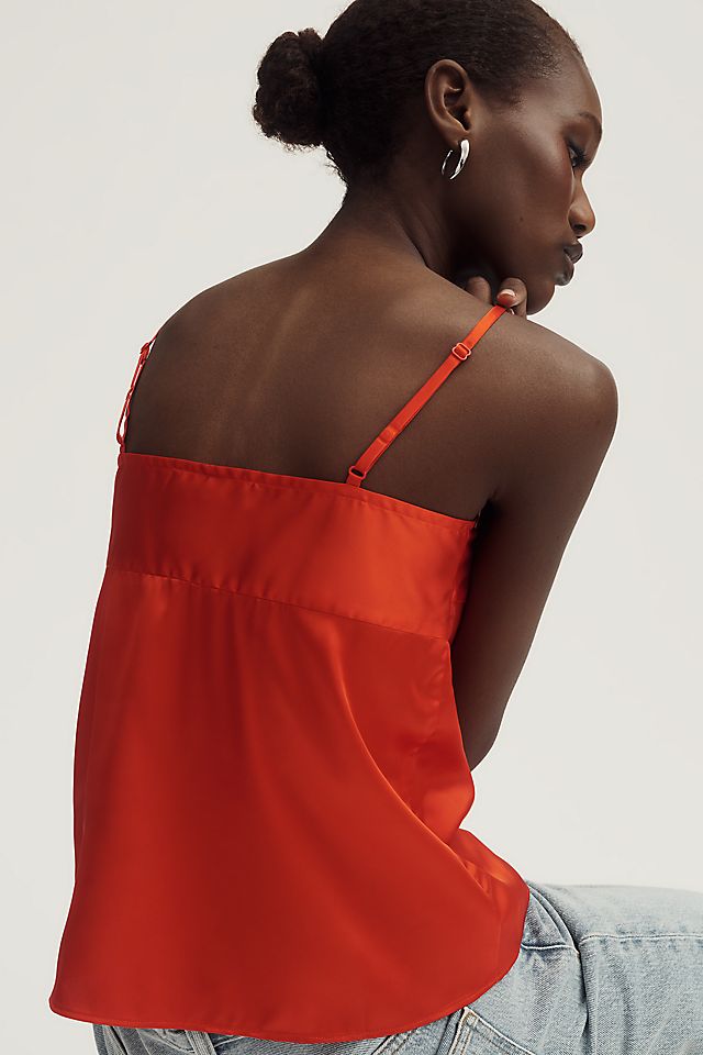 Mare Mare Square-Neck Tank with Scarf