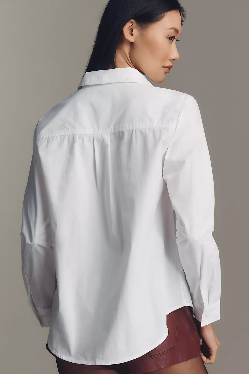 Maeve Kate Cotton Classic Buttondown Shirt