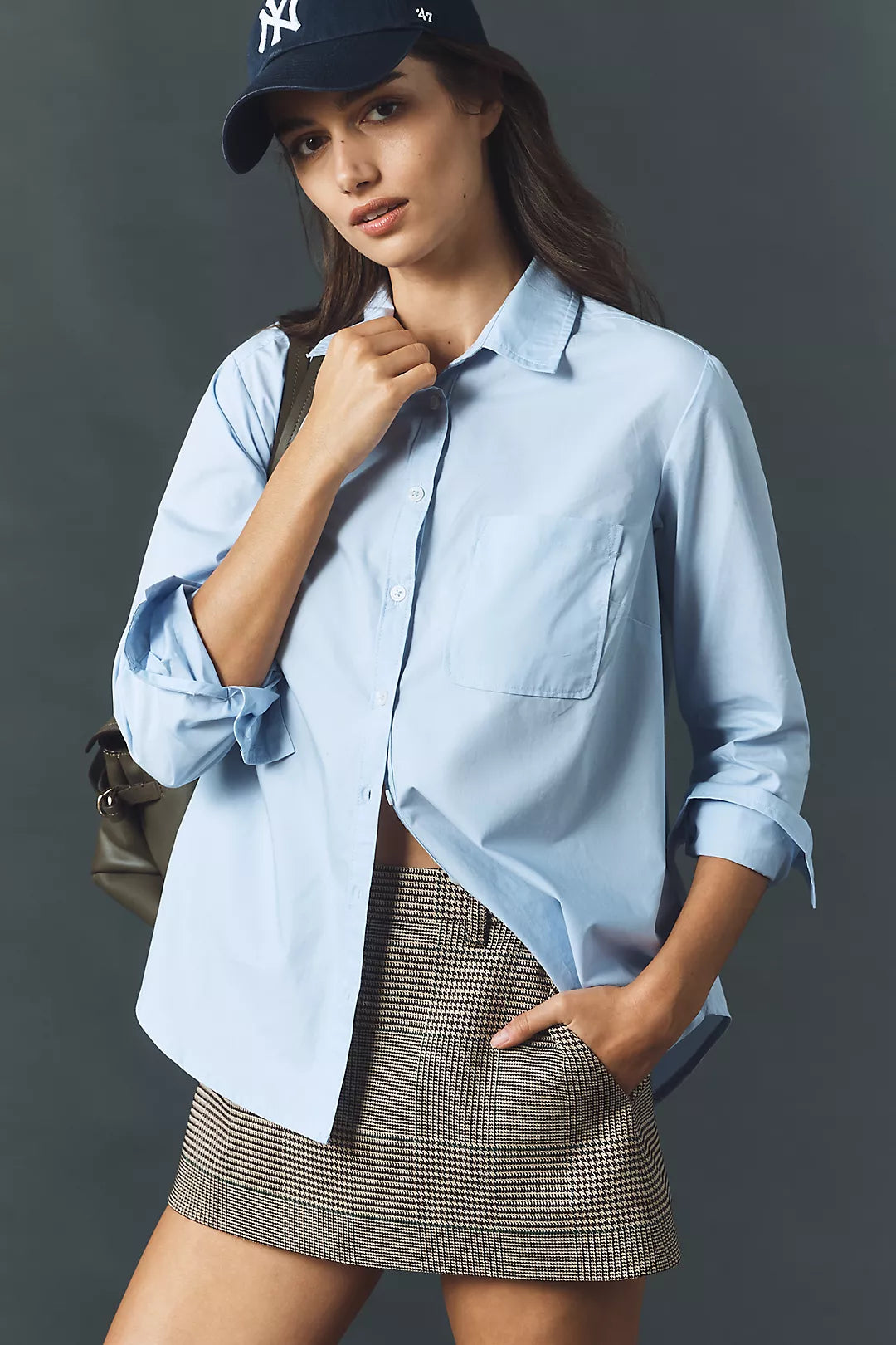 Maeve Kate Cotton Classic Buttondown Shirt