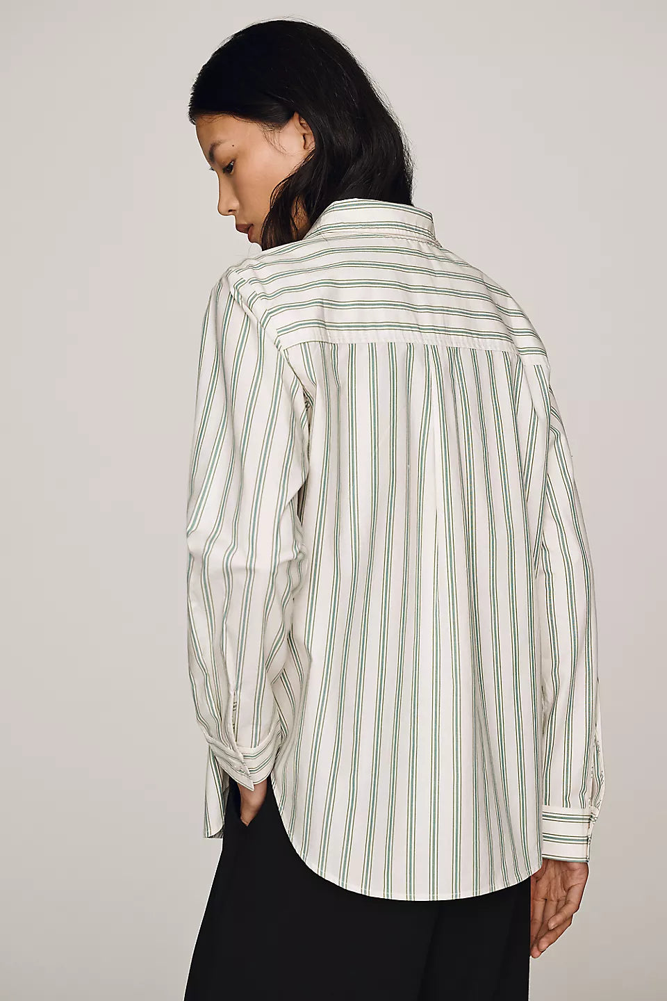Maeve Kate Cotton Classic Buttondown Shirt