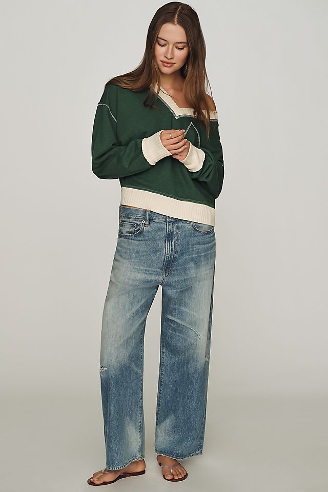 Pilcro Montana Pocket Knit Top