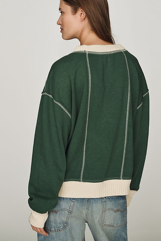 Pilcro Montana Pocket Knit Top