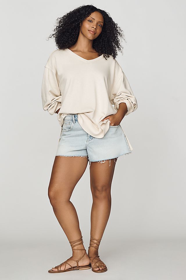 Pilcro Hudson 100% Cotton Oversized Popover Top