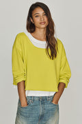 Pilcro Layered Twofer Pullover