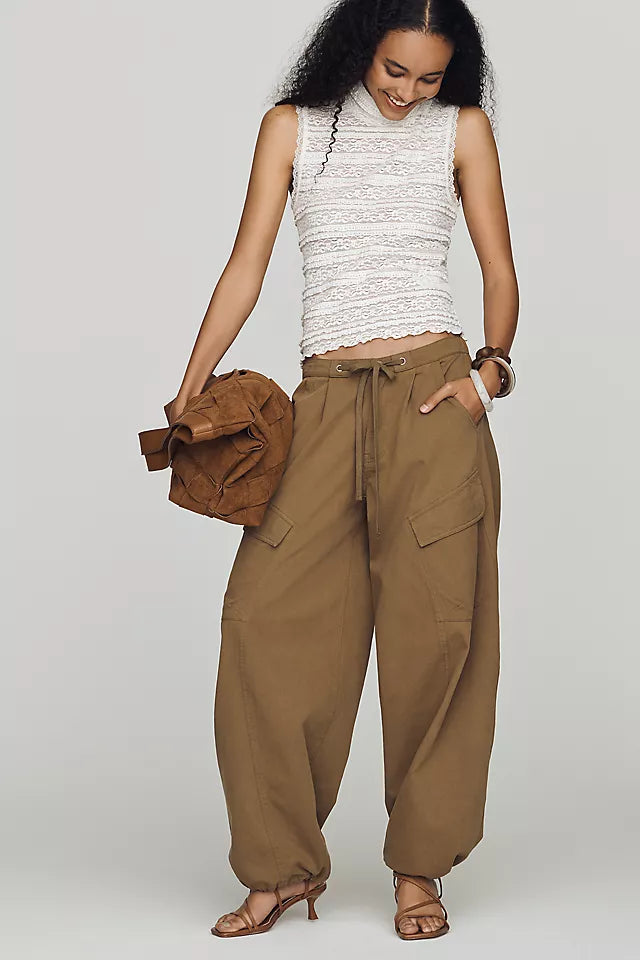 Lace Ruffle Tank