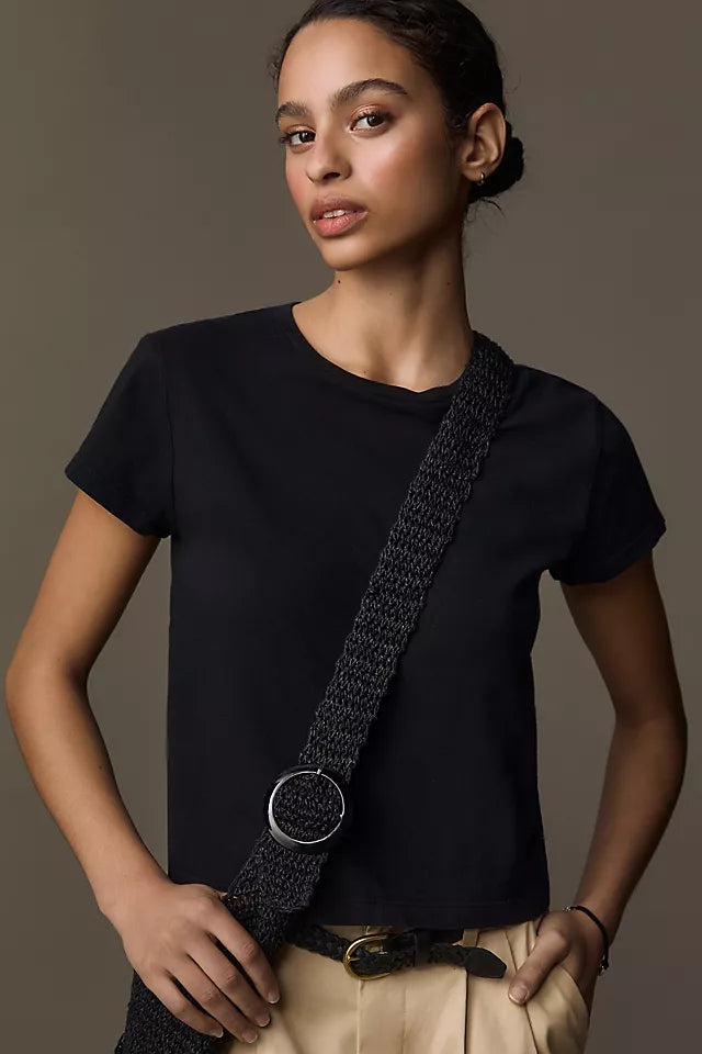 Adine Supima Cotton Crop Tee