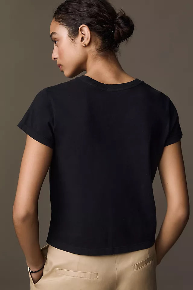 Adine Supima Cotton Crop Tee