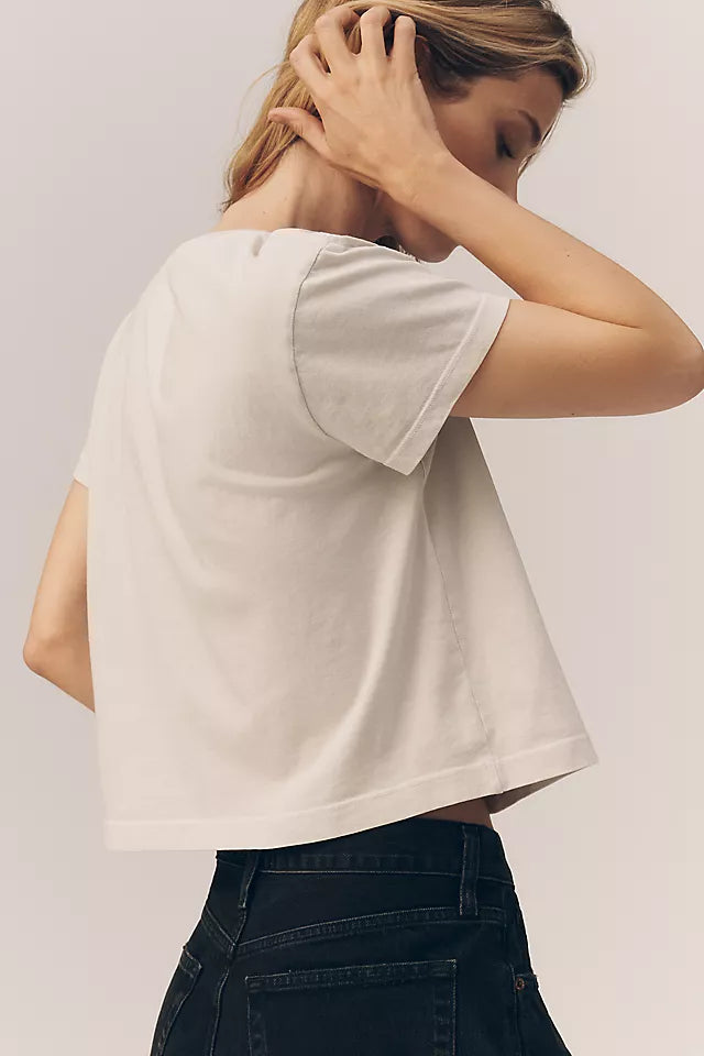 Adine Supima Cotton Crop Tee
