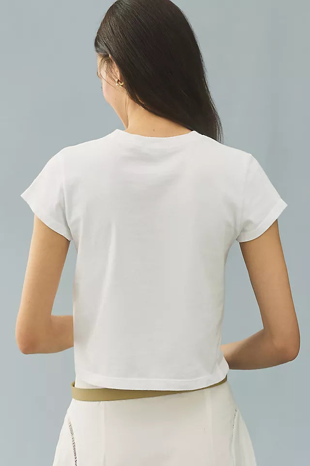 Adine Supima Cotton Crop Tee